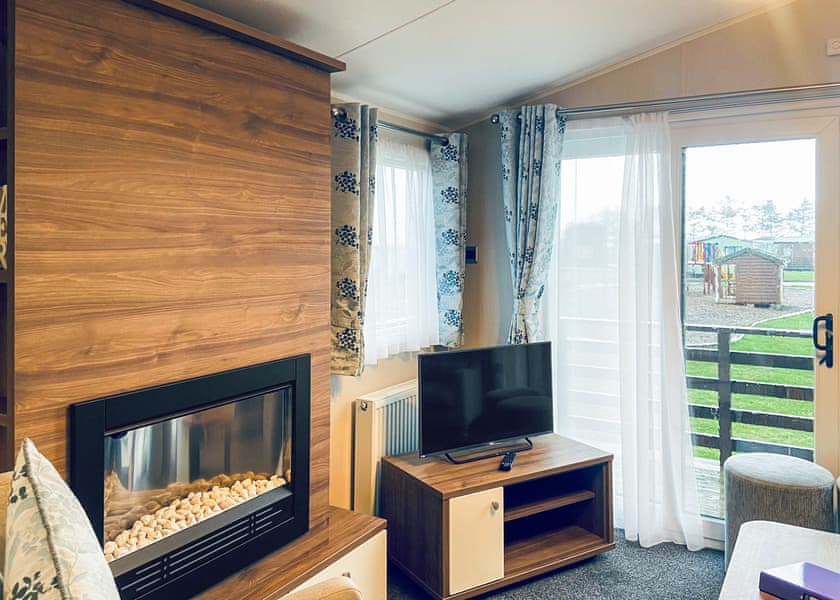 Typical Merrick Platinum Caravan’ | Merrick Platinum Caravan - Whitecairn Holiday Park, Glenluce, Newton Stewart