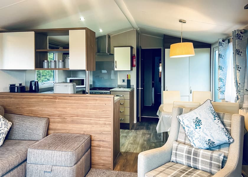 Typical Merrick Platinum Caravan’ | Merrick Platinum Caravan - Whitecairn Holiday Park, Glenluce, Newton Stewart