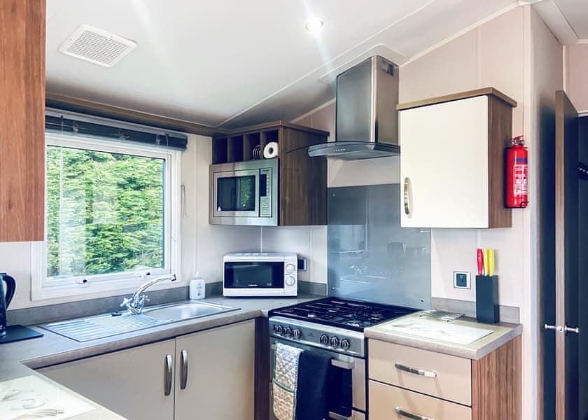 Typical Merrick Platinum Caravan’ | Merrick Platinum Caravan - Whitecairn Holiday Park, Glenluce, Newton Stewart