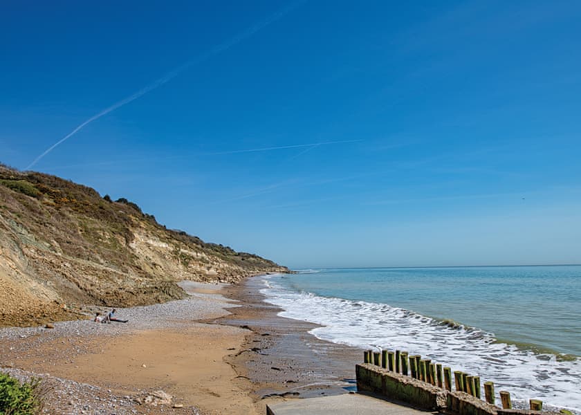 Stunning sandy beach | Whitecliff Bay Holiday Park, Bembridge