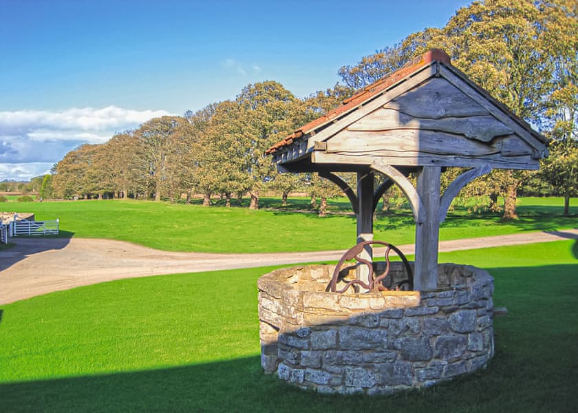 The park entrance
