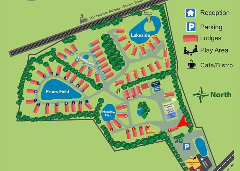 Meadow Field MF1 - Yaxham Waters, Yaxham, Dereham