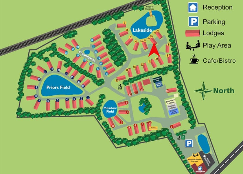Lake Side Field LS6a - Yaxham Waters, Yaxham, Dereham