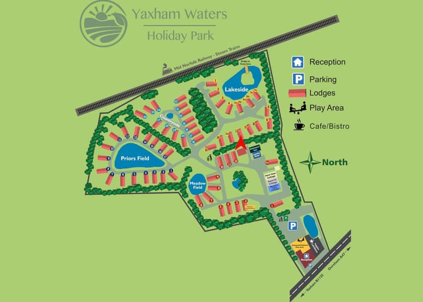 Lake Side Field LS12 - Yaxham Waters, Yaxham, Dereham