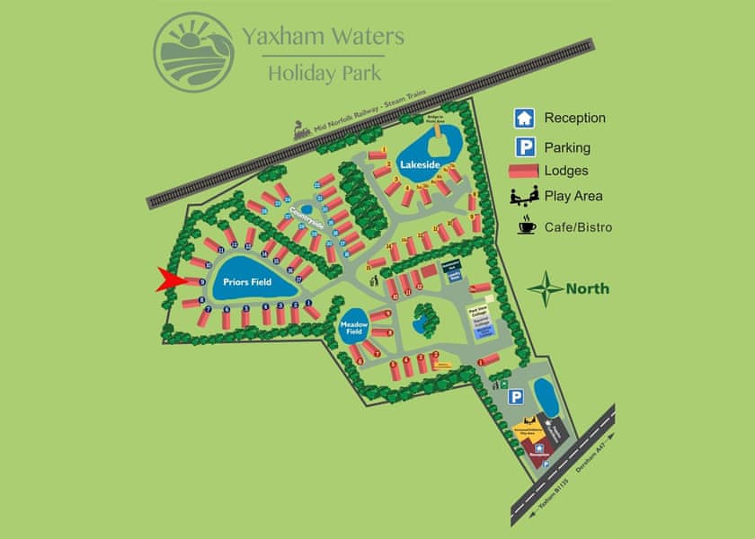 Priors Field PF9 - Yaxham Waters, Yaxham, Dereham