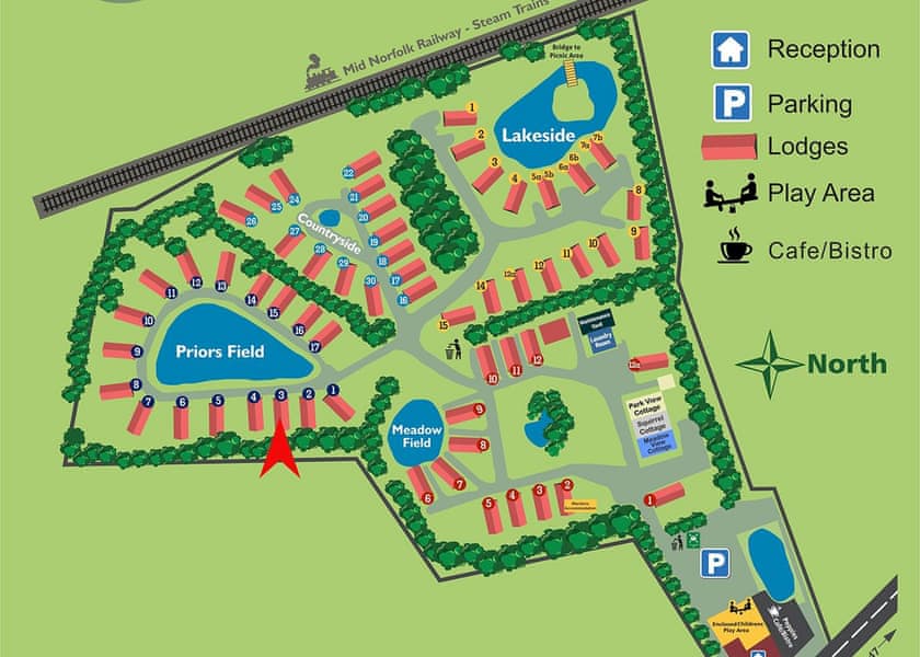 Priors Field PF3 - Yaxham Waters, Yaxham, Dereham