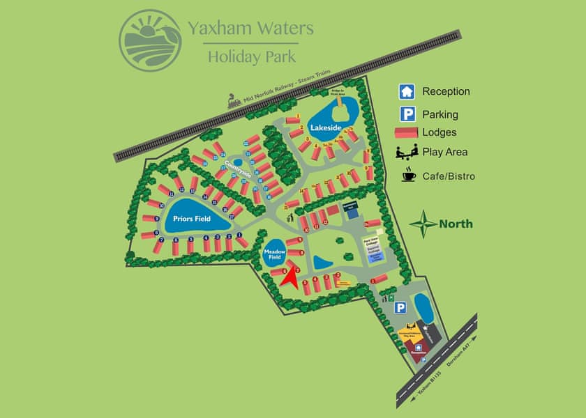 Meadow Field MF7 - Yaxham Waters, Yaxham, Dereham
