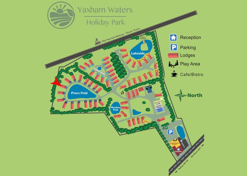 Priors Field PF10 - Yaxham Waters, Yaxham, Dereham