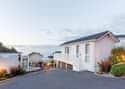 Modern lodges in romantic settings