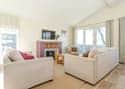 Relax in your own lodge at  Hawkchurch Resort and Spa