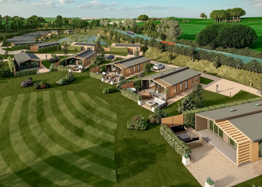 The Barns at Blackwater Meadow in Ellesmere Lodges Book Online