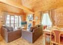 Luxury lodges at Tilford Woods Lodge Retreat